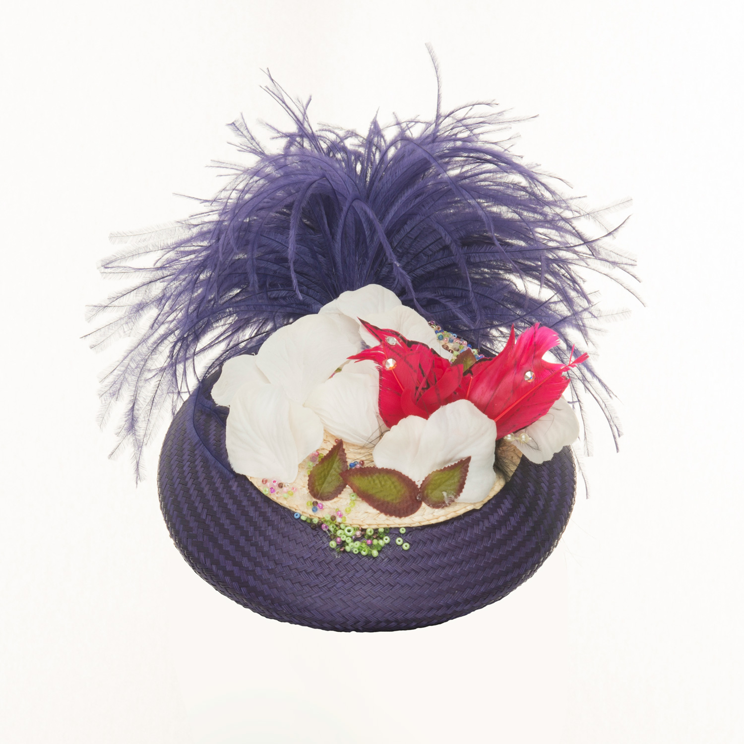 THE BRUISED BUTTERFLY PILLBOX HAT